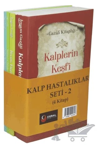 İmam Gazali - Kalp Hastalıkları Seti 2 (4 Kitap) – İmam Gazali – Coral Dağıtım kitap kapağı