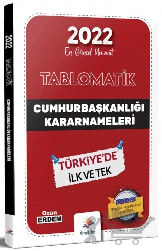 2022 Kaymakamlık Tablomatik Cumhurbaşkanlığı Kararnameleri Mevzuat Konu Anlatımı – Ozan Erdem – Dizgi Kitap kitap kapağı