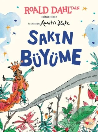Sakın Büyüme – Roald Dahl – Can Yayınları kitap kapağı