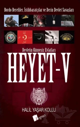 Heyet 5 – Halil Yaşar Kollu – Lopus Yayınları kitap kapağı