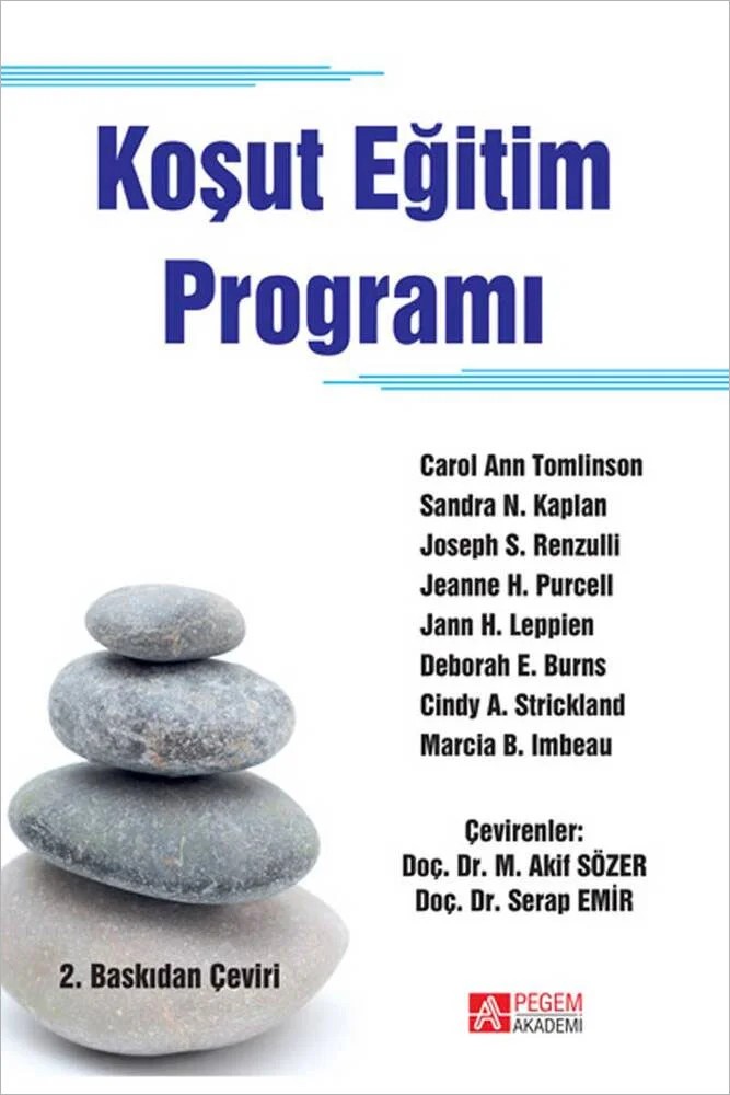 Koşut Eğitim Programı – Gökhan Çetinkaya, Carol Ann Tomlinson, Cindy A. Strickland, Jann H. Leppien, Jeanne H. Purcell – Pegem Akademi Yayıncılık kitap kapağı