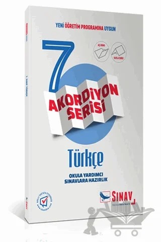 7. Sınıf Türkçe Akordiyon Serisi – Kolektif – Sınav Yayınları kitap kapağı