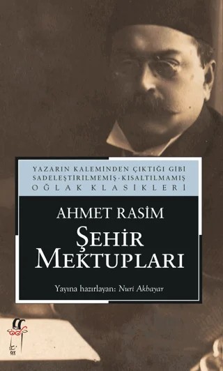 Şehir Mektupları – Ahmet Rasim – Oğlak Yayıncılık kitap kapağı
