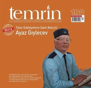 Temrin Düşünce ve Edebiyat Dergisi Sayı: 102 Nisan 2020 – Temrin Dergisi kitap kapağı