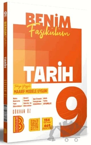 9. Sınıf Tarih Benim Fasikülüm – Gökhan Öz – Benim Hocam Yayınları kitap kapağı