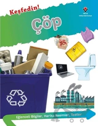 Keşfedin! Çöp – Anita Ganeri – TÜBİTAK Yayınları kitap kapağı