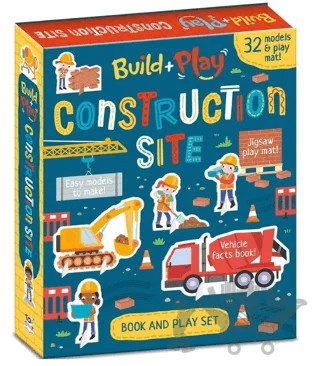 Build and Play - Construction Site Book and Play – Robyn Gale – IMAGINE THAT kitap kapağı