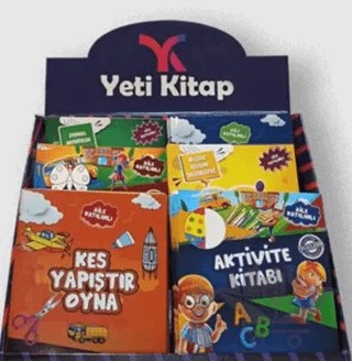 Etkinlik Kitapları Standı (120 Kitap - 10 Çeşit) – Kolektif – Yeti Kitap - Stant kitap kapağı