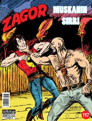 Zagor Sayı: 117 Muskanın Sırrı – Lal Kitap kitap kapağı