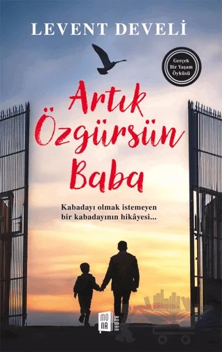Artık Özgürsün Baba – Levent Develi – Mona Kitap kitap kapağı