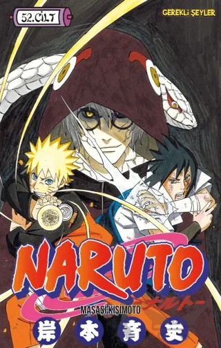 Naruto 52. Cilt – Masaşi Kişimoto – Gerekli Şeyler Yayıncılık kitap kapağı