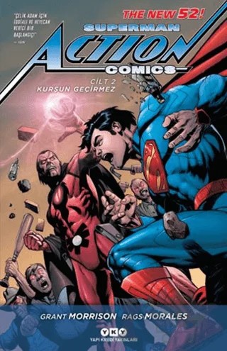 Superman Action Comics Cilt 2 – Grant Morrison, Rags Morales – Yapı Kredi Yayınları kitap kapağı