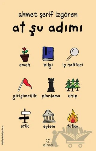 At Şu Adımı – Ahmet Şerif İzgören – ELMA Yayınevi kitap kapağı
