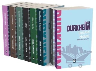 Emile Durkheim Seti (8 Kitap Takım) – Emile Durkheim – Cem Yayınevi kitap kapağı