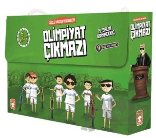 Güçlü Halter Kulübelisi - Olimpiyat Çıkmazı (5 Kitap Set) – Mehmet Salih Sırmaçekiç – Timaş Çocuk kitap kapağı