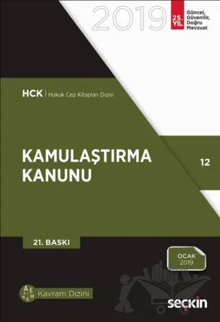 Kamulaştırma Kanunu – Kolektif – Seçkin Yayıncılık kitap kapağı