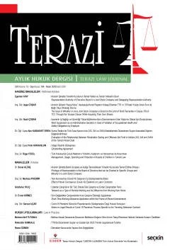 Terazi Aylık Hukuk Dergisi Sayı: 164 Nisan 2020 – Mutlu Dinç – Seçkin Yayıncılık kitap kapağı