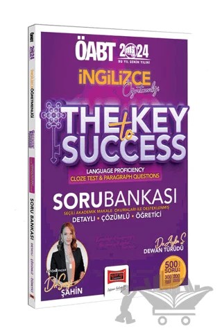 2024 ÖABT İngilizce Öğretmenliği The Key To Cloze Test And Paragraph Questions Tamamı Detaylı Çözümlü Soru Bankası – Sevgi Şahin – Yargı Yayınevi kitap kapağı