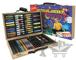 Art Crazy - Yaratıcı Çocuk Seti (3-14 yaş) – Kolektif – Boyut Yayın Grubu kitap kapağı