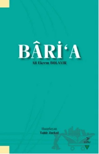 Bari'a – Ali Ekrem Bolayır – Grafiker Yayınları kitap kapağı