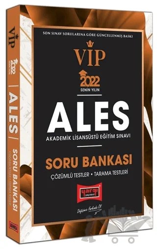2022 ALES VIP Soru Bankası – Kolektif – Yargı Yayınevi kitap kapağı