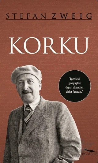 Korku – Stefan Zweıg – Romans Yayınları kitap kapağı