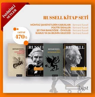 Russell Kitap Seti (4 Kitap Takım) – Bertrand Russell – Bgst Yayınları kitap kapağı