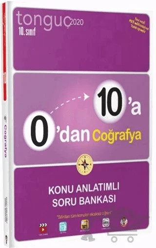 2020 10. Sınıf 0'dan 10'a Coğrafya Konu Anlatımlı Soru Bankası – Kolektif – Tonguç Akademi kitap kapağı