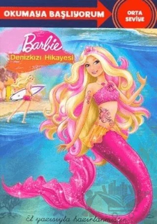 Barbie - Denizkızı Hikayesi - Okumaya Başlıyorum – Kolektif – Doğan Egmont Yayıncılık kitap kapağı