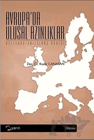 Avrupa’da Ulusal Azınlıklar – Kadir Canatan – Yarın Yayınları kitap kapağı
