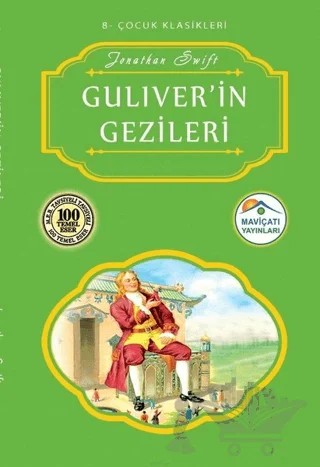 Guliverin Gezileri – Jonathan Swift – Maviçatı Yayınları kitap kapağı