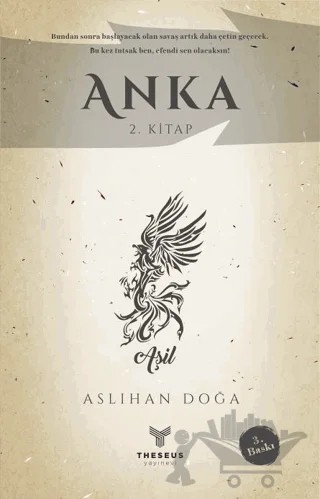 Anka 2. Kitap – Aslıhan Doğa – Theseus Yayınevi kitap kapağı