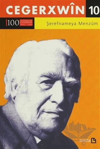 Şerefnameya Menzum – Cegerxwin – Avesta Yayınları kitap kapağı