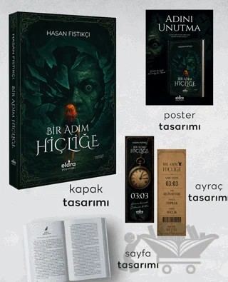 Bir Adım Hiçliğe – Eldra Yayınları kitap kapağı