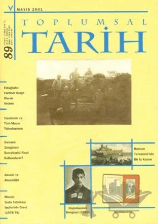 Toplumsal Tarih Dergisi Sayı: 89 – Tarih Vakfı Yurt Yayınları - Toplumsal Tarih Dergisi kitap kapağı