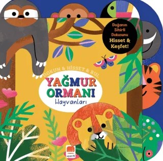 Yağmur Ormanı Hayvanları – Rebecca Weerasekera – Uçan Fil Yayınları kitap kapağı