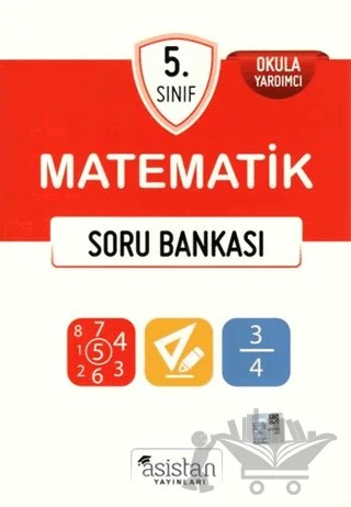 5. Sınıf Matematik Soru Bankası – Kolektif – Asistan Yayınları kitap kapağı