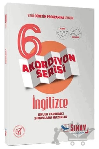 6. Sınıf İngilizce Akordiyon Serisi – Kolektif – Sınav Yayınları kitap kapağı
