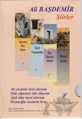 Ali Başdemir Şiirler (4 Kitap Takım) – Ali Başdemir – Art Basın Yayın Hizmetleri kitap kapağı