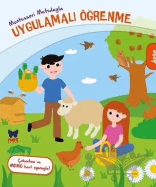 Montessori Metoduyla Uygulamalı Öğrenme - Doğa – Kolektif – Net Çocuk Yayınları kitap kapağı