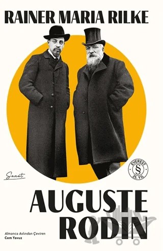 Auguste Rodin – Rainer Marıa Rilke – Everest Yayınları kitap kapağı