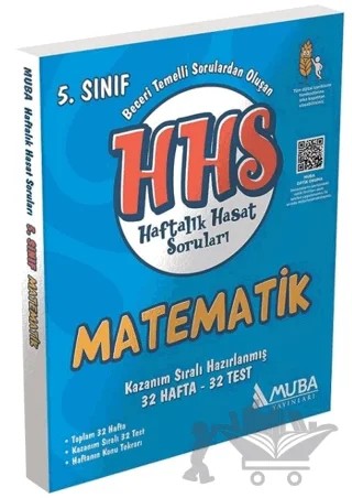 5.Sınıf Matematik Haftalık Hasat Soruları (HHS) – Kollektif – Muba Yayınları kitap kapağı