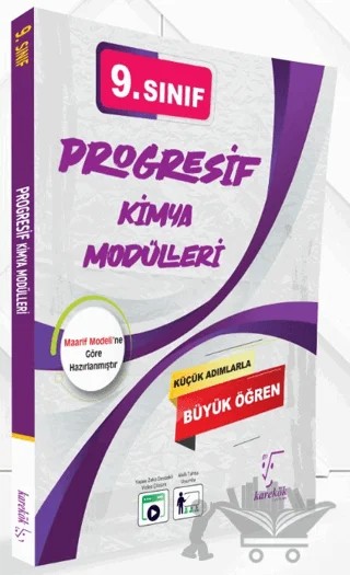 9. Sınıf Progresif Kimya Modülleri – Emine Edibe Benekçi – Karekök Yayıncılık kitap kapağı