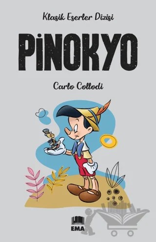 Pinokyo – Carlo Collodi – Ema Genç kitap kapağı