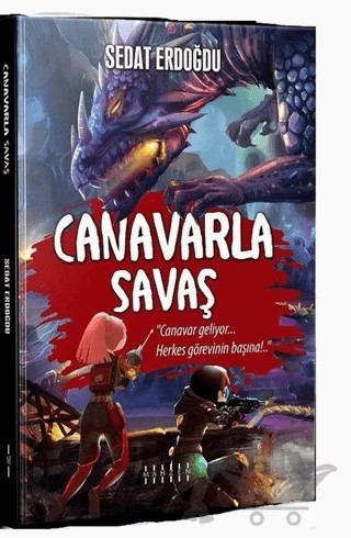 Canavarla Savaş – Sedat Erdoğdu – Mahzen Yayıncılık kitap kapağı