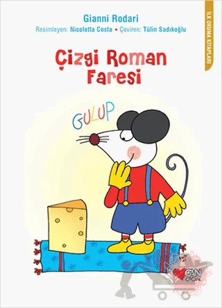 Çizgi Roman Faresi – Gianni Rodari – Can Çocuk Yayınları kitap kapağı