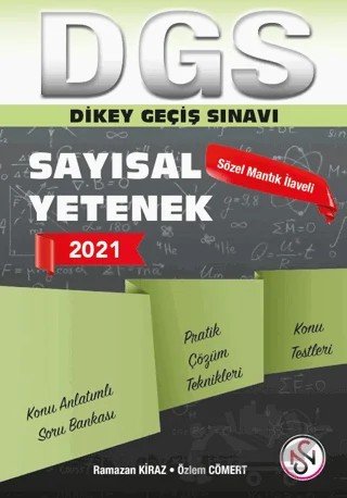2021 DGS Sayısal Yetenek Konu Anlatımlı Soru Bankası – Özlem Cömert, Ramazan Kiraz – NSN Yayınevi kitap kapağı