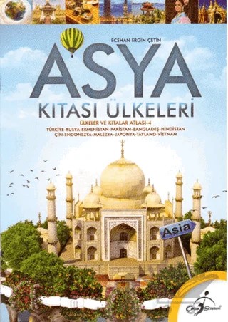 Asya Kıtası Ülkeleri – Ecehan Ergin Çetin – Çocuk Gezegeni kitap kapağı