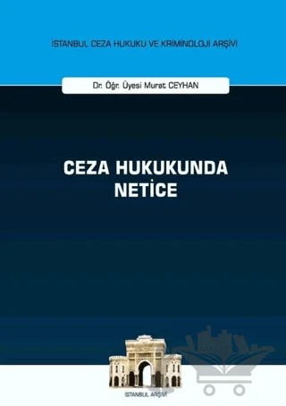 Ceza Hukukunda Netice – Murat Ceyhan – On İki Levha Yayınları kitap kapağı