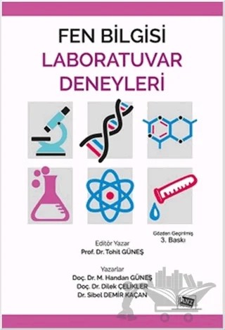 Fen Bilgisi Laboratuvar Deneyleri – Dilek Çelikler, M. Handan Güneş, Sibel Demir Saldırım, Tohit Güneş – Anı Yayıncılık kitap kapağı